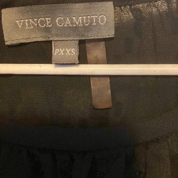 Vince Camuto | size PXXS | black sleeveless top - Picture 4 of 5